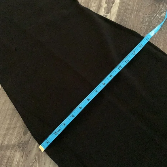 NWOT ELISABETTA FRANCHI Black Sheath Dress - Picture 13 of 14